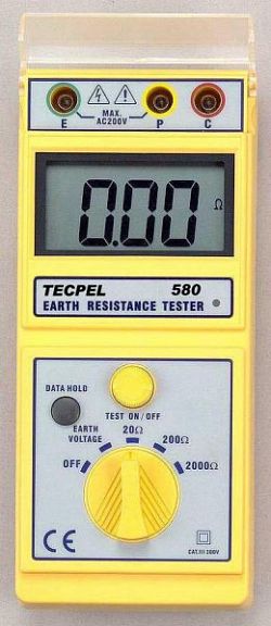 ERT-580 Digitální tester uzemnění - zemního odporu  - klikněte pro větší náhled